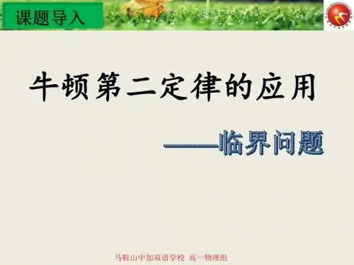 临界问题