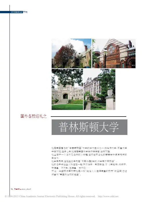 普林斯顿大学_美国大学的_美丽心灵_