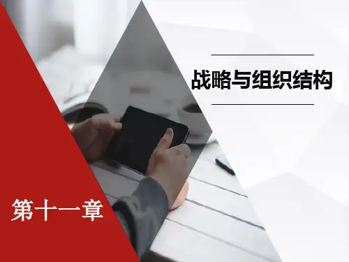 《企业战略管理》第十一章战略与组织结构