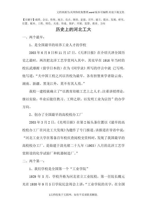 历史上的河北工大-精品