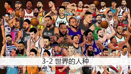 世界的人种七年级地理上册优质课件