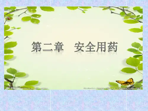 《安全用药》课件PPT1