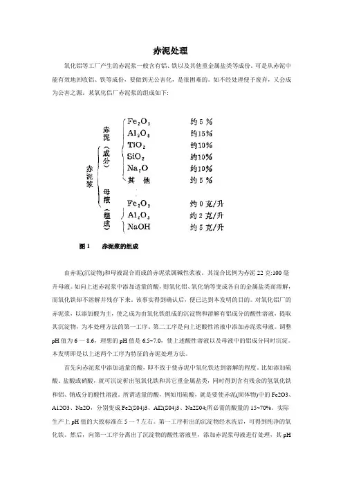 赤泥处理