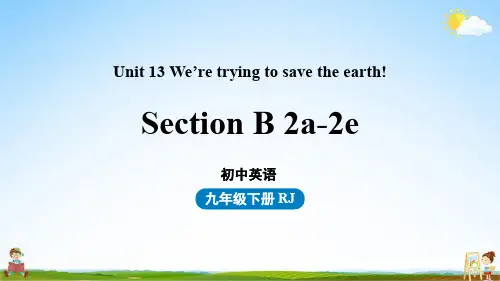 人教版九年级英语下册 Unit13第5课时 教学课件PPT初三公开课