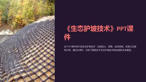 《生态护坡技术》课件