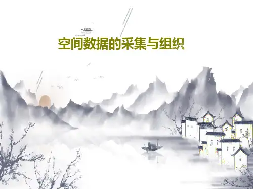 空间数据的采集与组织29页PPT