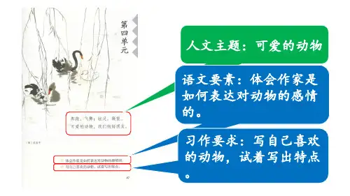 部编版语文四年级下册13 猫(课件)
