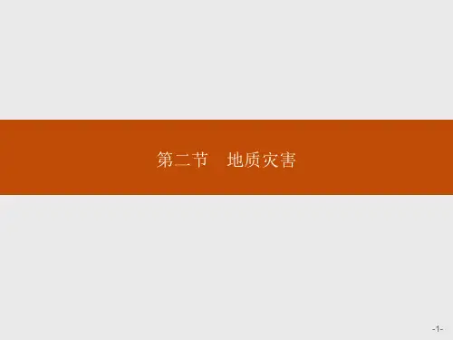 地质灾害课堂课件人教版