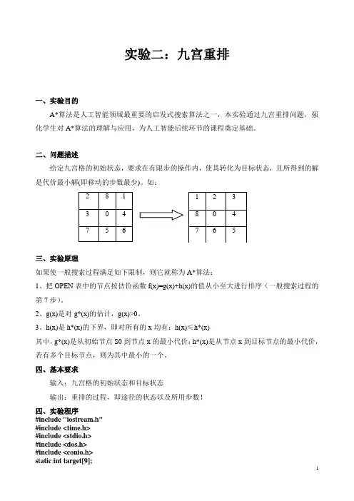 人工智能实验报告计算机