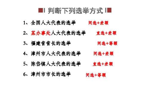 政治生活1.2.2民主决策：做出最佳选择(共24张PPT)