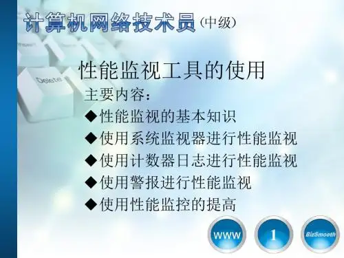 性能监视工具的使用