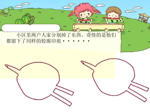 第8课 线描外形(课件)-2021-2022学年美术三年级上册-湘美版