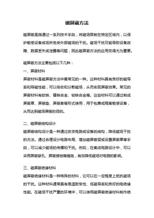 磁屏蔽方法