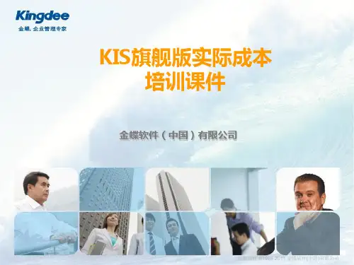 KIS旗舰版实际成本