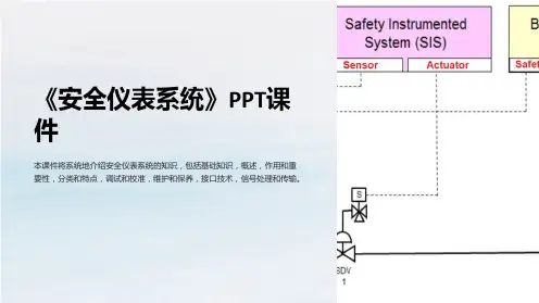 《安全仪表系统》课件