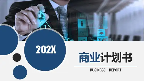 科技互联网商业创业上市融资计划书PPT通用模板