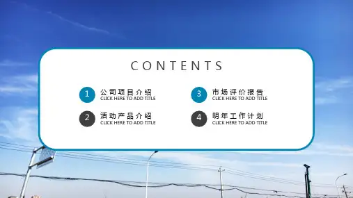时尚大气创业融资计划书PPT模板 (3)
