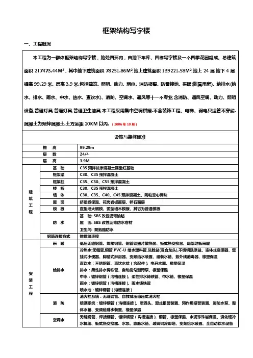 (整理)北京工程造价经济指标1