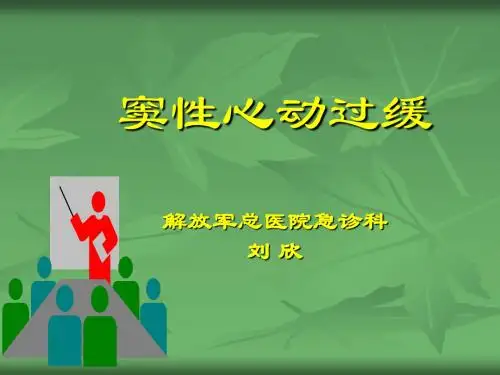窦性心动过缓