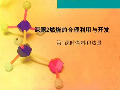 燃料及其利用全章PPT课件(4份)2