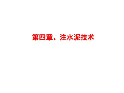 固井注水泥技术.ppt