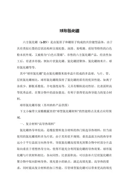 【精品文章】球形氮化硼