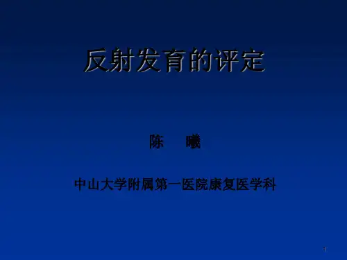 反射发育的评定