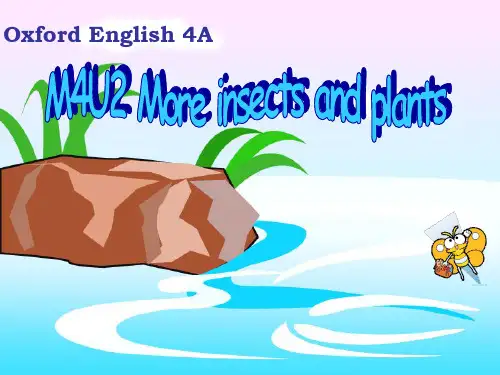 沪教牛津版英语四年级上册《Module4 Unit2》课件