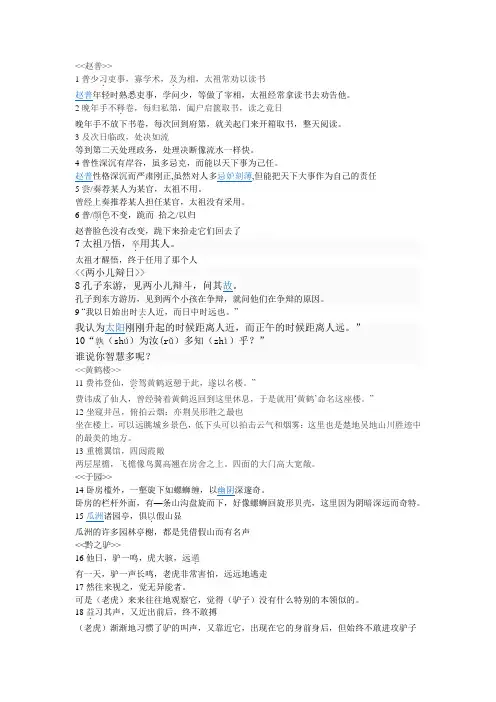 赵普翻译