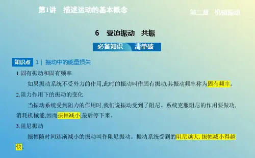 第6节 受迫振动 共振(课件)-2024-2025学年高中物理人教版选择性必修第一册同步教学