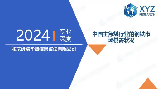 主焦煤钢铁市场供需状况-市场分析报告 2024