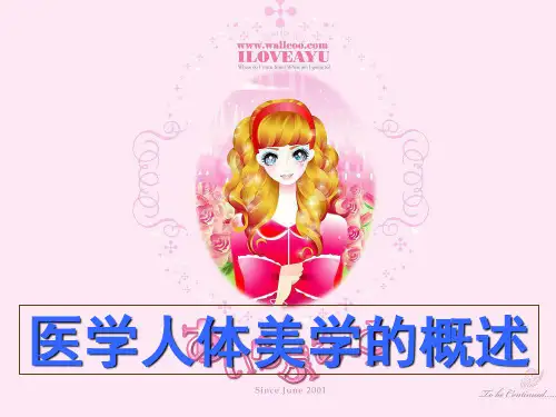 第四章   医学人体美
