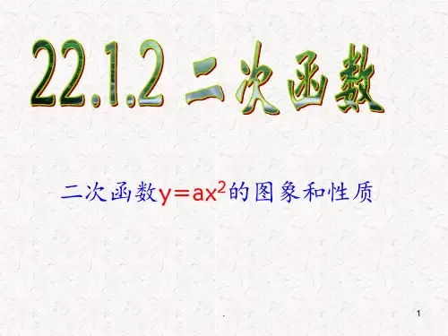 《二次函数图象》PPT课件