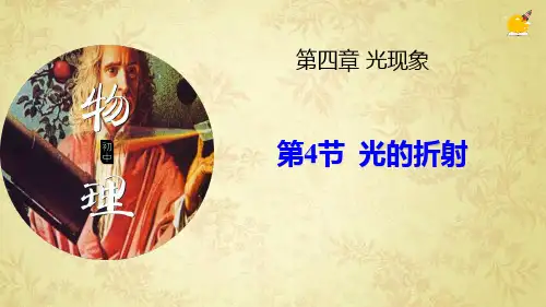人教版八年级物理上册第四章第四节