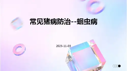 常见猪病防治--蛔虫病