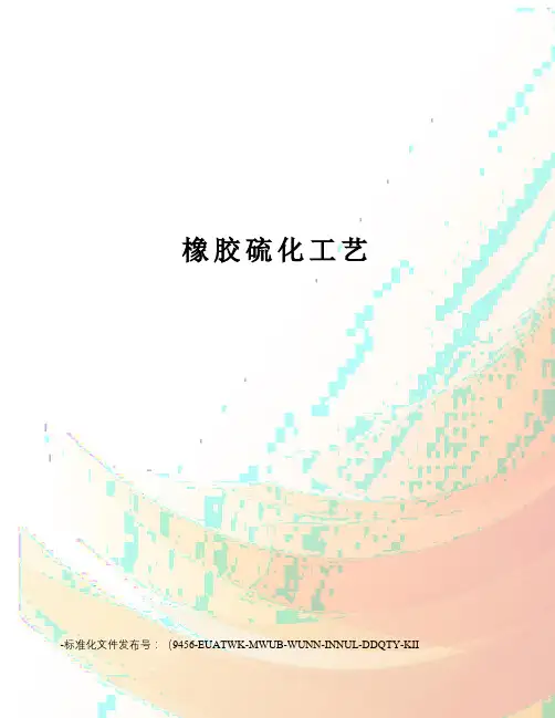 橡胶硫化工艺