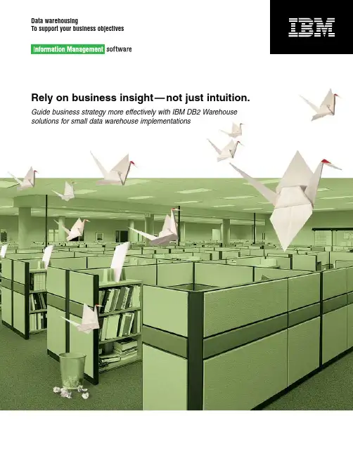 IBM DB2 Warehouse解决方案说明书