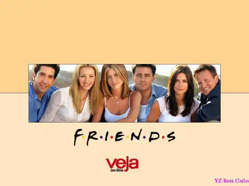 Friends《老友记》英文介绍ppt