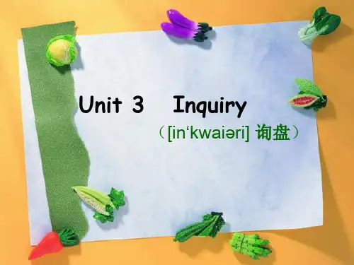 Unit 3 Inquiry