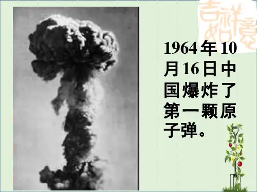 初中语文七年级下册《11邓稼先》PPT课件