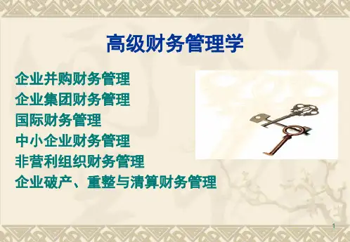 高级财务管理一ppt课件