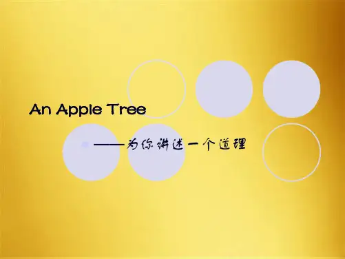 一棵苹果树的故事(An_Apple_Tree)(共7张PPT)