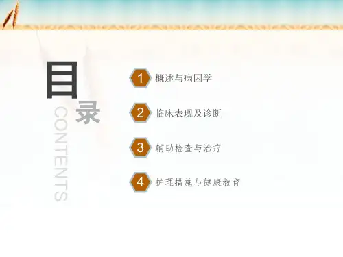 输尿管结石的护理PPT课件