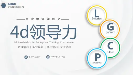 4D领导力培训