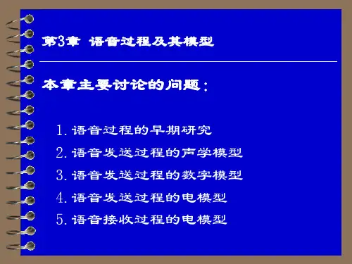 《语音信号处理》讲稿第3章