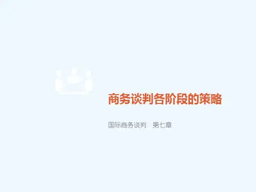 20160324商务谈判各阶段的策略-还价