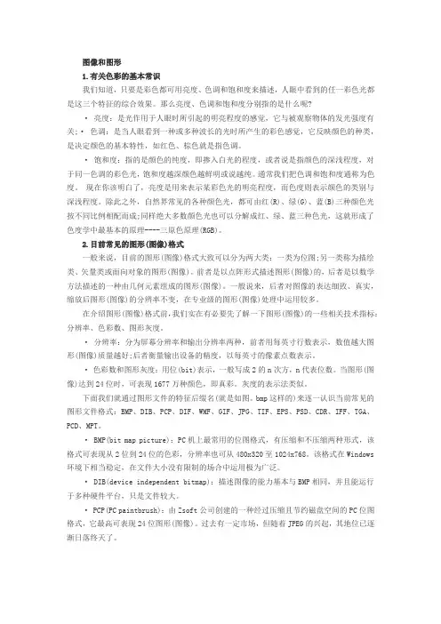 多媒体应用设计师基础知识汇总
