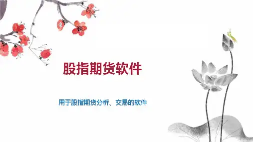 股指期货软件