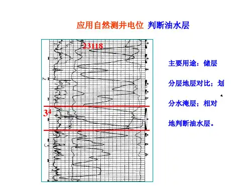 自然电位判断