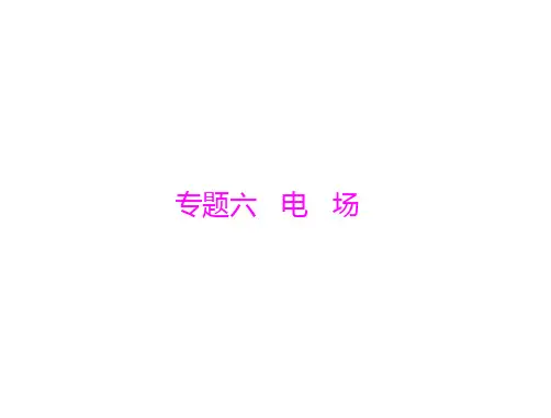新高考物理通用版总复习一轮课件专题六第1讲库仑定律电场强度